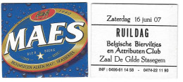 301a Brij. Maes Waarloos Rv Ruildag BBAC Stasegem 16 Juni 07 - Bierdeckel