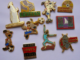 10 Pin S MARQUE STARPINS DIVERS Different - Trademarks