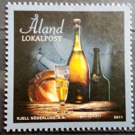 Aland Islands 2011, Champagne Find In An Ship Wrack, MNH Single Stamp - Ålandinseln