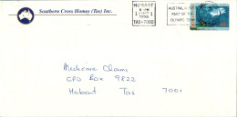 Australia Cover Fish Southern Cross Homes To Hobart - Lettres & Documents