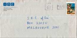 Australia Cover Koala Kangaroo Imber Nugent Consultants To Melbourne - Cartas & Documentos
