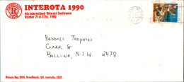 Australia Cover Koala Kangaroo Interota To Ballina - Covers & Documents