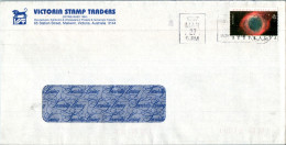 Australia Cover Nebula Cosmos Victoria Stamp Traders Malvern - Cartas & Documentos