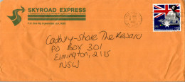 Australia Cover Joint Issue Skyroad Express To Ermington - Covers & Documents