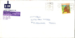 Australia Cover Echidna Mullaly & Byrne  To Melbourne - Covers & Documents