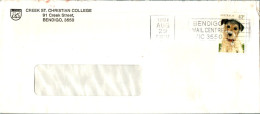 Australia Cover Dog Creek St Christian College Bendigo - Cartas & Documentos