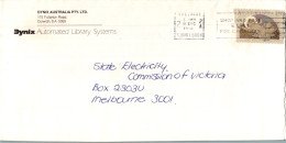 Australia Cover Angel Dynix Automated Library Systems - Cartas & Documentos