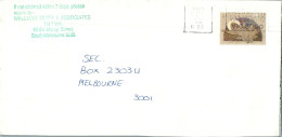 Australia Cover Angel Wallman Smith  To Melbourne - Lettres & Documents
