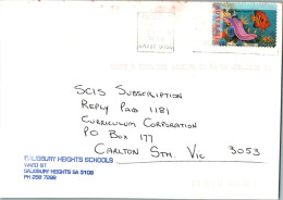 Australia Cover Fish Salisbury Heights Schools To Carlton - Cartas & Documentos