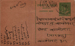 India Postal Stationery 9p  - Postkaarten