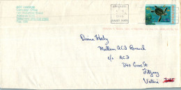 Australia Cover Turtle ACF Adelaide To Fitzroy - Lettres & Documents