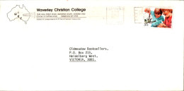 Australia Cover Crawfish Waverley Christian College To Heidelberg - Briefe U. Dokumente
