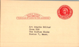 US Postal Stationery 2c To Boston  - 1941-60