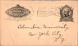 US Postal Stationery 1c To New York 1910 - 1901-20