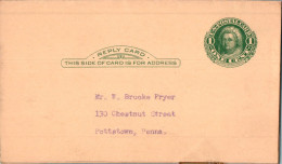 US Postal Stationery 1c To Pottstown Penn 1947 - 1941-60