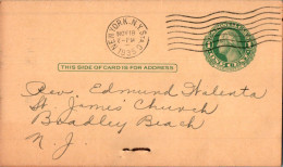 US Postal Stationery 1c New York 1935 Clerical Union - 1921-40