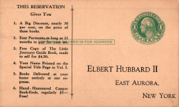1c To Elbert Hubbard New York - 1921-40