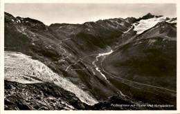 Furkastrasse Mit Rhone- Und Muttgletscher (6809) * 26. 8. 1936 - Obergoms