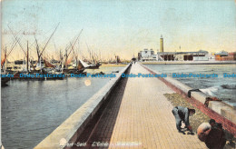 R104885 Port Said. LEntree Du Canal Et Phare. Ephtimios Freres - Mundo