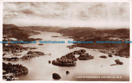 R105421 Lake Windermere And Belle Isle. Aero Pictorial. Air Photograph. 1948 - Mundo