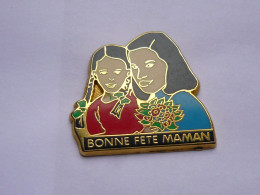 Pin S BONNE FETE MAMAN BQ - Other & Unclassified