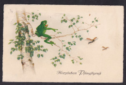 Herzlichen Pfingstgruss / Postcard Circulated, 2 Scans - Andere & Zonder Classificatie