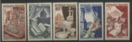 N° 970 à 974 Série Métiers D'Art Neuve ** (MNH) Cote 42 € TB - Nuevos