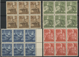 DEUTSCHES REICH N° 769 à 772 ( Mi 850 à 853) En Blocs De 6 Neufs ** (MNH) - Unused Stamps