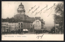 AK Brüssel / Bruxelles, Porte Louise  - Bruxelles-ville