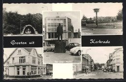 AK Kerkrade, Tunnel, Hertenpark, Postkantoor, Hoofdstraat  - Kerkrade
