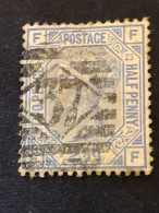 GREAT BRITAIN  SG 157  2½d Blue, Plate 23, Imp Crown Wmk  CV £35 - Used Stamps