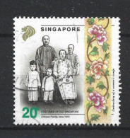Singapore 1992 Traditional Costumes Y.T. 637 (0) - Singapour (1959-...)