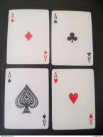 Set Of 4 Pcs. Tiger Beer Reunion Single Playing Card - Ace Of Spades, Hearts, Clubs, Diamonds (#21) - Cartes à Jouer Classiques