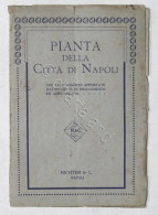 Pianta Della Città Di Napoli - Ed. Richter - Inizio '900 - Sonstige & Ohne Zuordnung