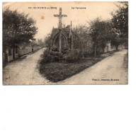 14 SAINT AUBIN Le Calvaire Photo Delaunay - Saint Aubin