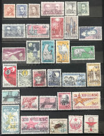 Lot De 77 Timbres Oblitérés Tchécoslovaquie 1962 / 1963 - Used Stamps