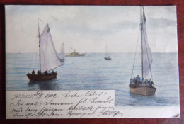 Cpa Ahlbeck - Bateaux à Voile 1902 - Ruegen