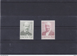 FEROE 1980 EUROPA, Jakobsen Linguiste, Hammershaimb Théologien  Yvert 47-48, Michel 53-54 NEUF** MNH - Féroé (Iles)