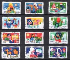 FRANCE 2023 Oblitéré : Noël - Des Timbres Qui Nous Rapprochent - Used Stamps