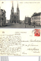 Belgique - Ostende - La Place Et L'Eglise S.S. Pierre Et Paul - Oostende