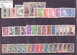 LUXEMBOURG - TIMBRES NEUFS ** SANS CHARNIERE - TOUS EN BON ETAT  - COTE: 520 € - Collections