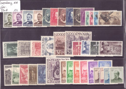 LUXEMBOURG - TIMBRES NEUFS ** SANS CHARNIERE - TOUS EN BON ETAT  - COTE: 330 € - Collections