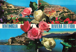 ITALIE - La Riviera De Fiori - Ventimiglia - Panorama - Notturno Della Frontiera Italo - Francese - Carte Postale - Imperia