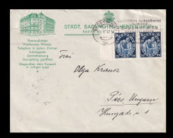 1938. Nice Cover To Hungary - Cartas & Documentos