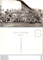 Militaria - Carte Photo - Groupe Soldats En Uniforme - Otros & Sin Clasificación