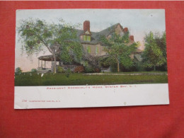 Glitter Added President Roosevelt's Home Oyster Bay. Long Island  New York > Long Island    Ref 6413 - Long Island