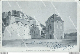 Bu215 Cartolina Grenoble Le Porte De France Francia 1910 - Other & Unclassified