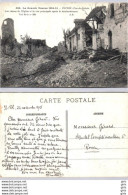 CP - Militaria > Guerre 1914-18 - Ecurie - Les Ruines De L'Eglise Et La Rue Principale - Weltkrieg 1914-18