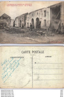 CP - Militaria - Guerre 1914-18 - Saint Pierremont Bombardé - Rue De L'Eglise - War 1914-18