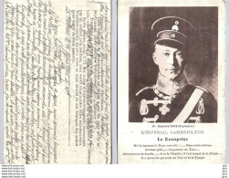 CP - Militaria - Guerre 1914-18 - Personnage - Le Kronprinz. L'Impérial Cambrioleur - Personnages